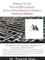 Instructor's Syllabus for Personal Development Student Manual