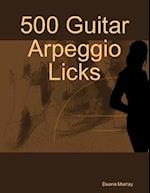 500 Guitar Arpeggio Licks