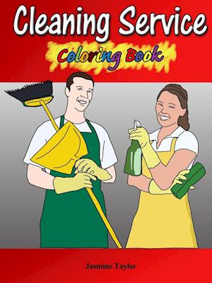 Cleaning Service Coloring Book