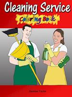 Cleaning Service Coloring Book 