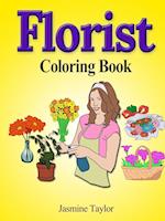 Florist Coloring Book 