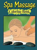 Spa Massage Coloring Book 