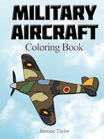 Military Aircraft Coloriong Book 