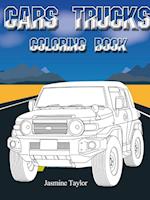 Cars Trucks Coloring Book