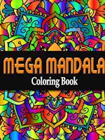 Mega Mandala Coloring Book 