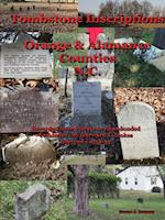 Tombstone Inscriptions - Orange and Alamance Counties - N.C.