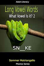 Long Vowel Words