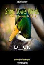 Short Vowel Words