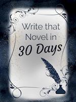 Write that Novel in 30 Days Planner 