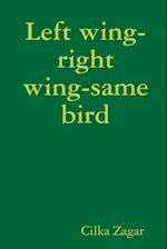 Left wing-right wing-same bird 