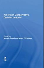 American Conservative Opinion Leaders