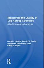 Measuring The Quality Of Life Across Countries