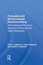 Forecasts and Environmental Decisionmaking