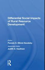 Differential Social Impacts of Rural Resource Development
