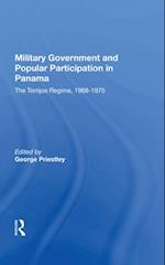 Military Government And Popular Participation In Panama