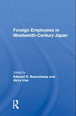 Foreign Employees in Nineteenth-Century Japan