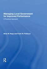 Managing Local Government For Improved Performance