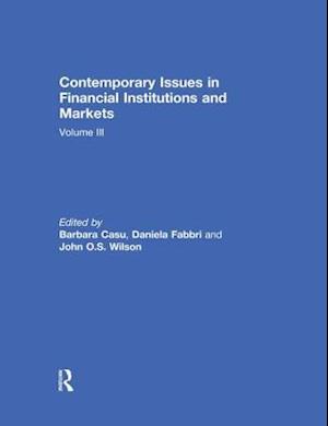 Contemporary Issues in Financial Institutions and Markets