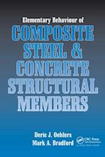 Elementary Behaviour of Composite Steel and Concrete Structural Members