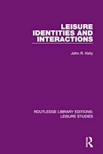 Leisure Identities and Interactions