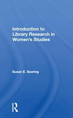 Introduction To Library Research In Women's Studies