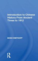 Introduction to Chinese History From Ancient Times to 1912