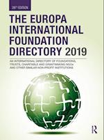 The Europa International Foundation Directory 2019