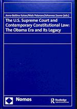 The U.S. Supreme Court and Contemporary Constitutional Law