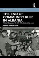 The End of Communist Rule in Albania
