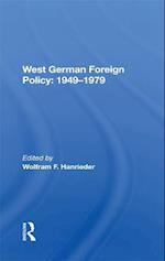West German Foreign Policy, 1949-1979