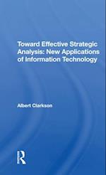 Toward Effective Strategic Analysis
