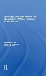 Who Pays For Clean Water?