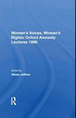 Women's Voices, Women's Rights: Oxford Amnesty Lectures 1996