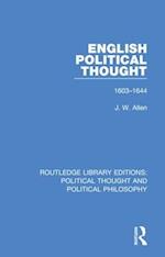 English Political Thought
