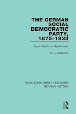 The German Social Democratic Party, 1875–1933