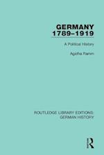 Germany 1789–1919