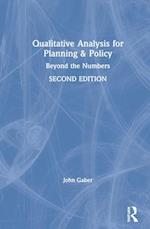 Qualitative Analysis for Planning & Policy