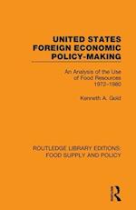United States Foreign Economic Policy-making