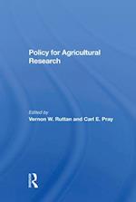 Policy for Agricultural Research
