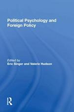 Political Psychology And Foreign Policy