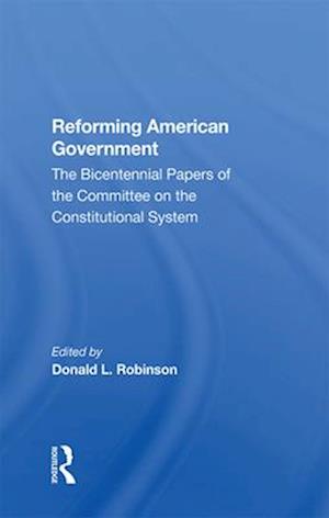 Reforming American Government