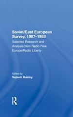 Soviet/east European Survey, 1987-1988