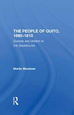 The People Of Quito, 16901810