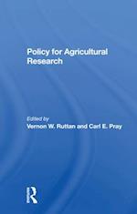Policy for Agricultural Research