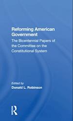 Reforming American Government