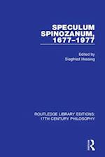 Speculum Spinozanum, 1677–1977