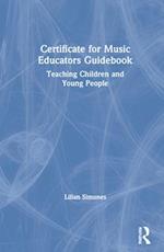 Certificate for Music Educators Guidebook