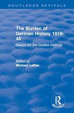 The Burden of German History 1919-45