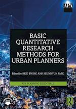 Basic Quantitative Research Methods for Urban Planners