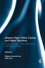 Massive Open Online Courses and Higher Education
